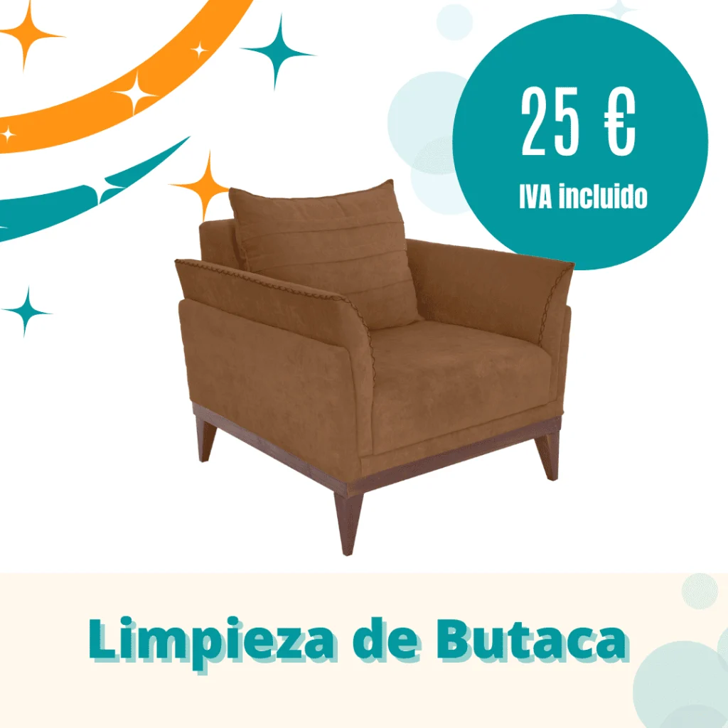 Precios de Limpieza de Sofás, Colchones y Alfombras a Domicilio Precio de limpieza de butaca a domicilio
